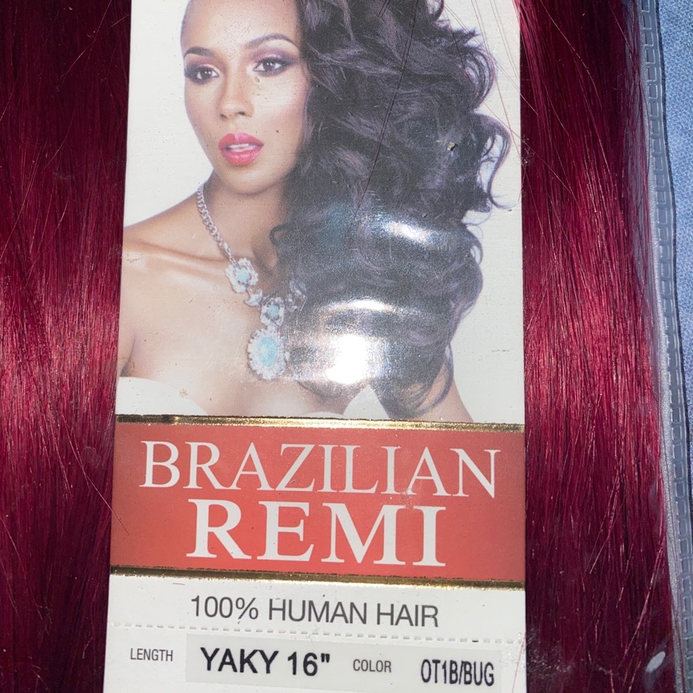 ISIS 100% Brazilian Remi YAKY 16” OT1B/BUG Weave